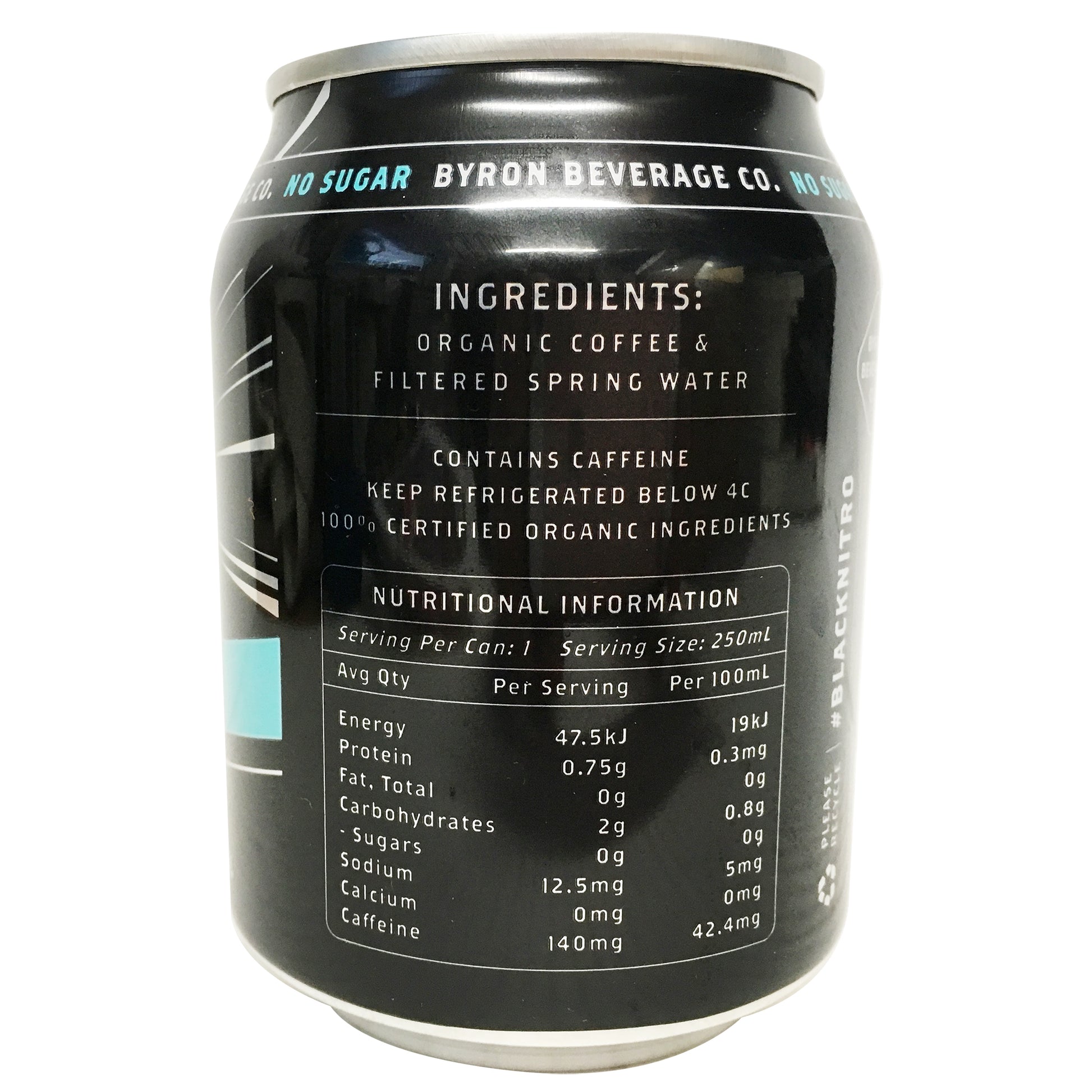 Black Nitro Cold Brew Double Shot Coffee | Harris Farm Online