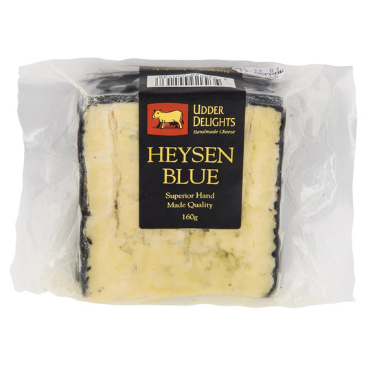 Udder Delight Heysen Blue Cheese 160g , Frdg1-Cheese - HFM, Harris Farm Markets
 - 1