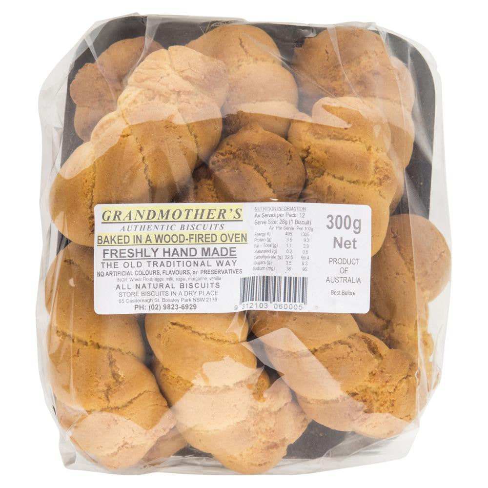 Grandmother's Authentic Biscuits 300g , Z-Bakery - HFM, Harris Farm Markets
- 1