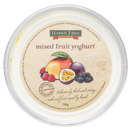 Mixed Fruit Yoghurt 700g , Frdg2-Dairy - HFM, Harris Farm Markets
 - 1