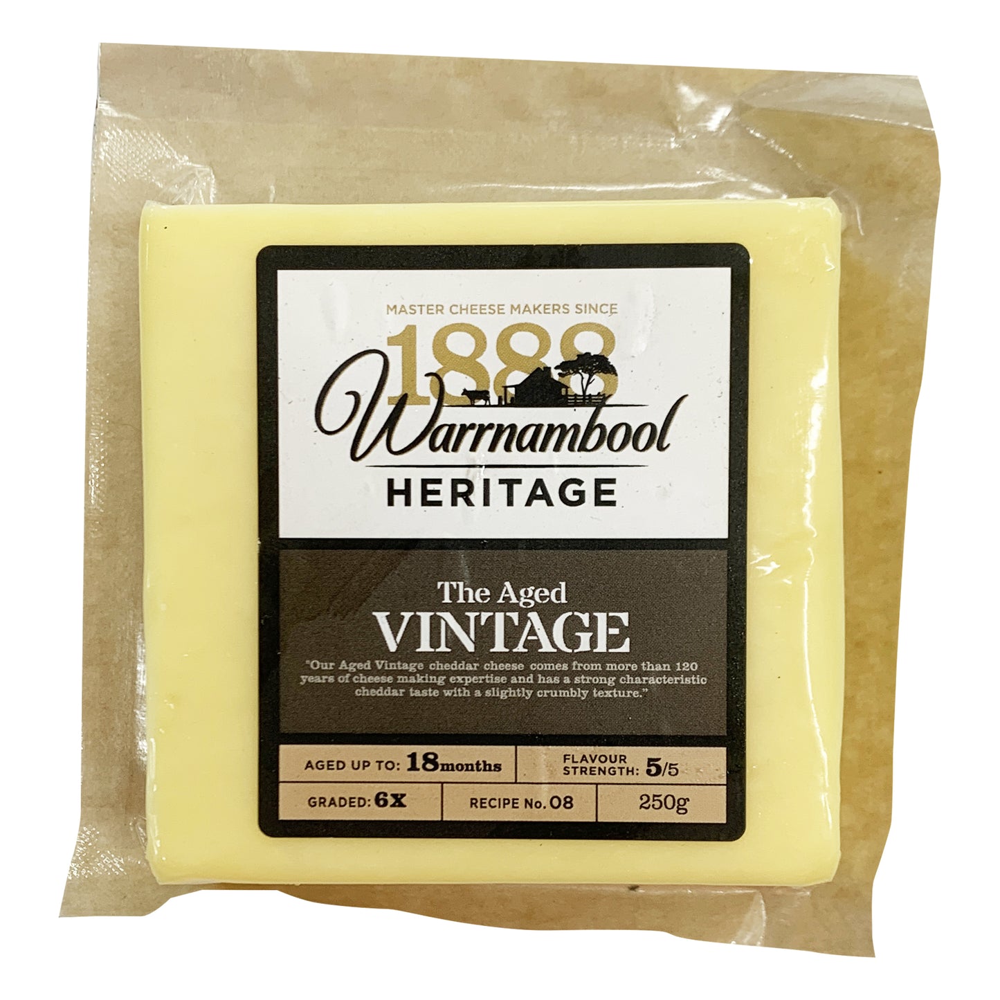 Warrnambool The Aged Vintage Cheddar | Harris Farm Online