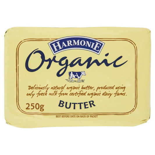Harmonie Organic Butter 250g , Frdg2-Dairy - HFM, Harris Farm Markets
 - 1