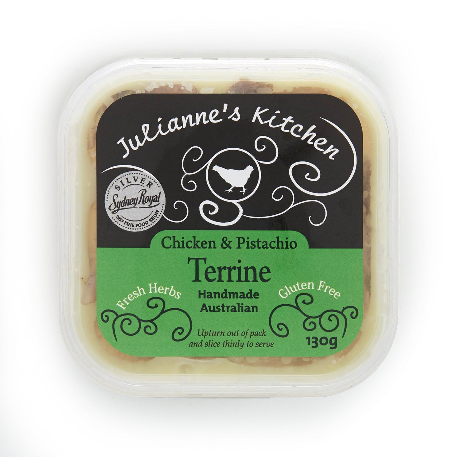 Julianne's Kitchen Chicken and Pistachio Terrine | Harris Farm Online