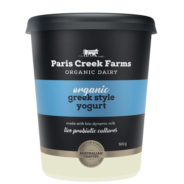 Paris Creek Farms Organic Greek Style Yoghurt | Harris Farm Online