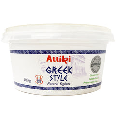 Attiki Greek Style Natural Yoghurt 400g
