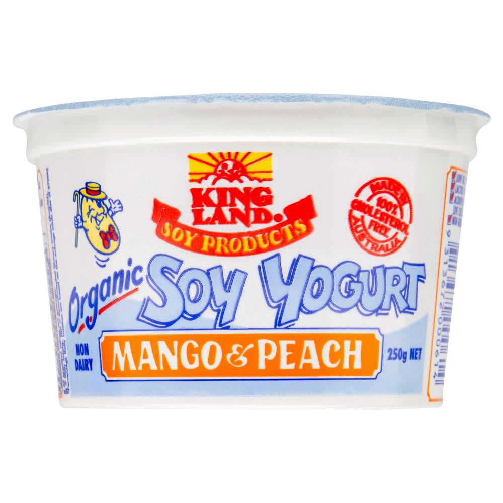 King Land Soy Yogurt Mango Peach 250g , Frdg2-Dairy - HFM, Harris Farm Markets
- 2