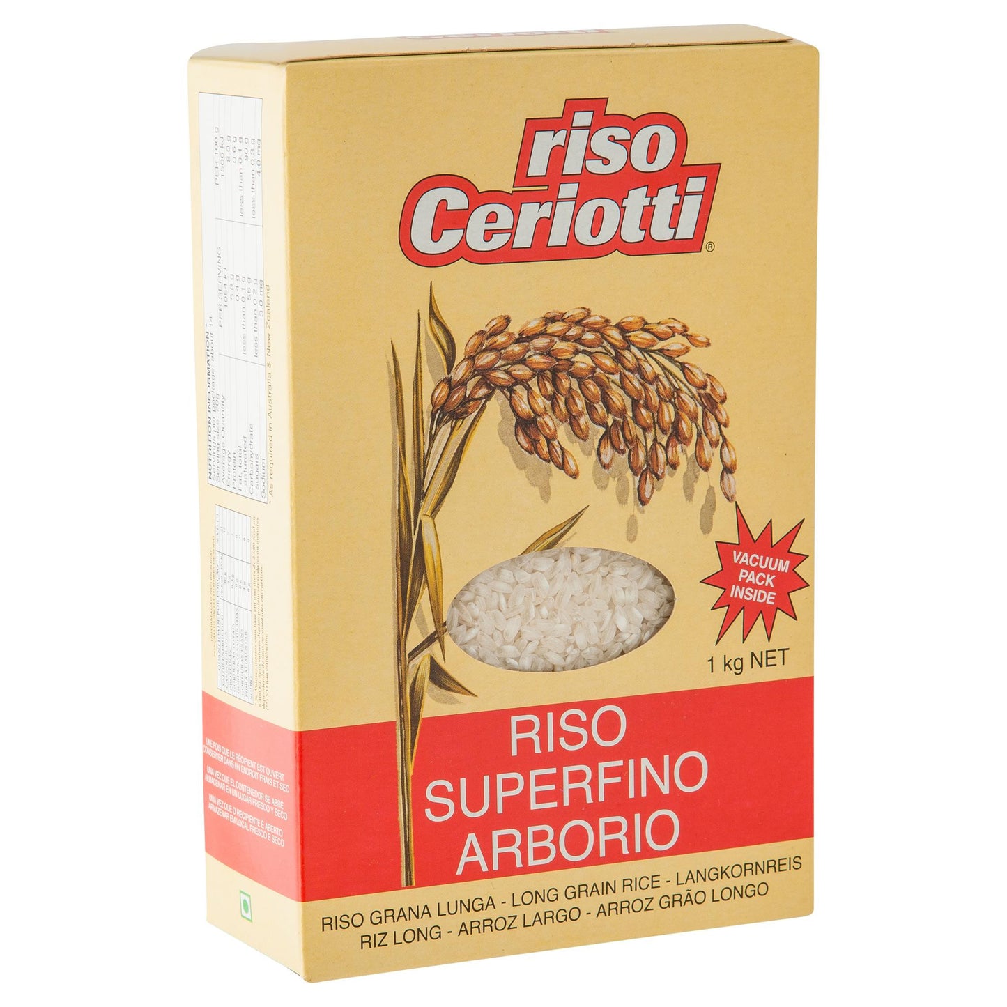 Ceriotti Arborio Rice 1kg , Grocery-Dry Goods - HFM, Harris Farm Markets
- 2