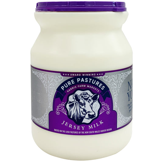 Pure Pastures Natural Yoghurt Jersey Milk | Harris Farm Online