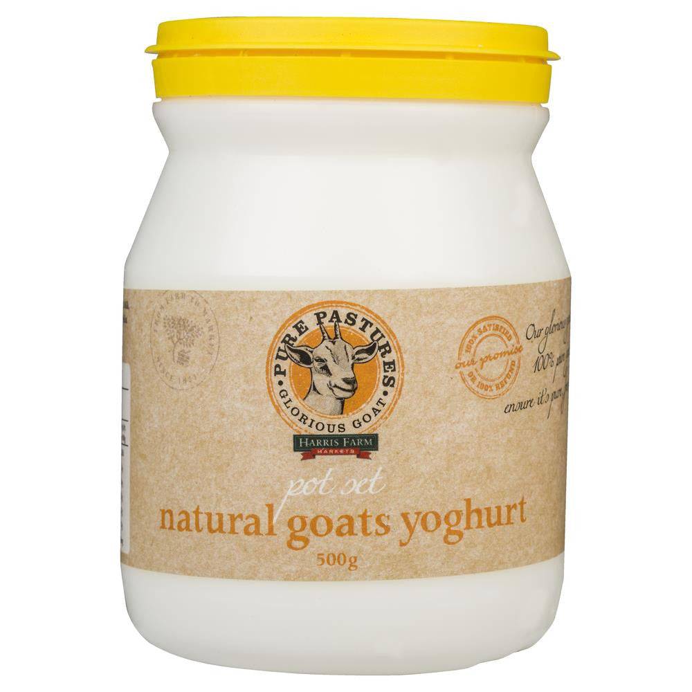 Glorious Goat Pot Set Natural Goats Yoghurt 500g , Frdg2-Dairy - HFM, Harris Farm Markets
- 1