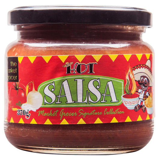 Market Grocer Salsa Hot 370g , Grocery-Cooking - HFM, Harris Farm Markets
 - 1