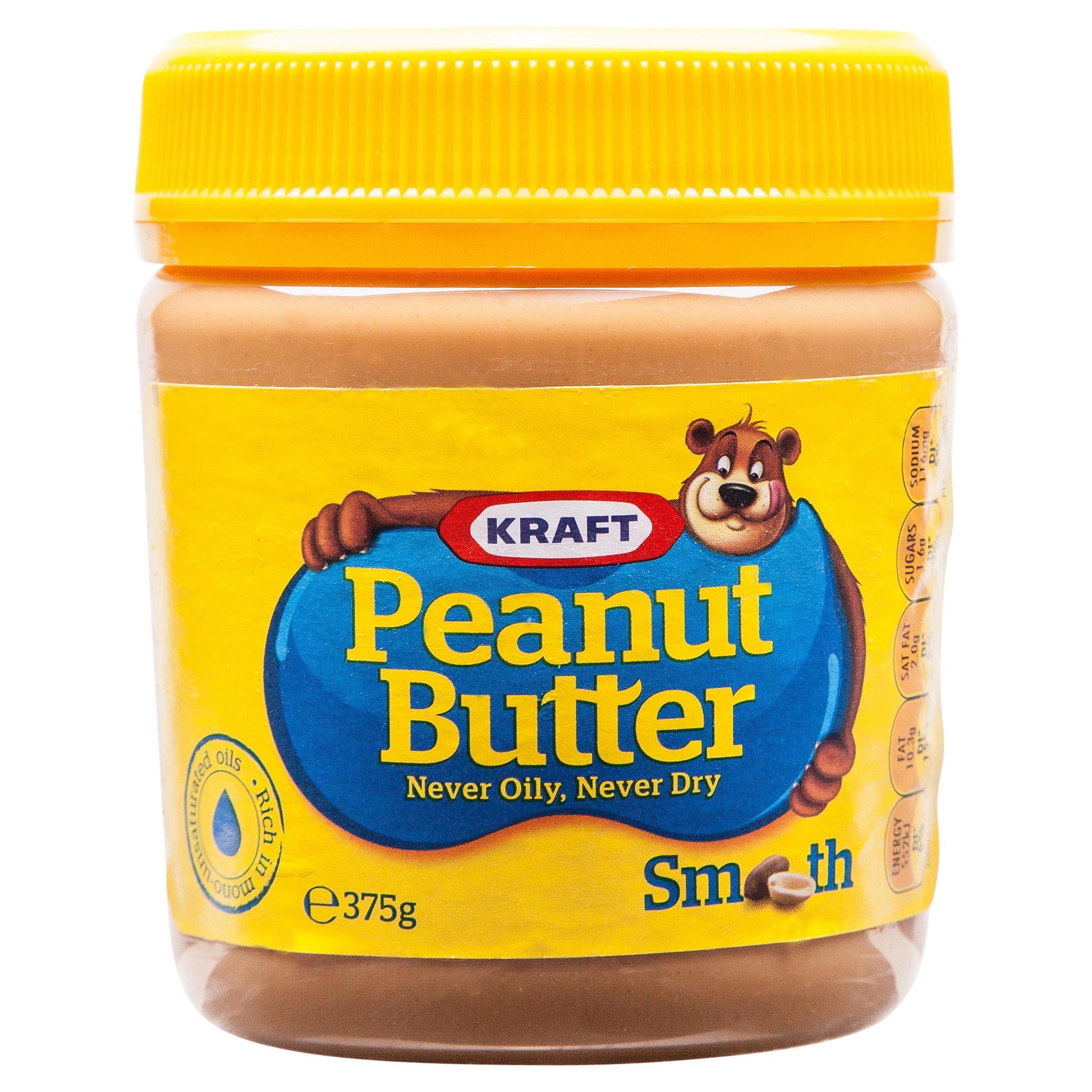 Kraft Peanut Butter 375g , Grocery-Condiments - HFM, Harris Farm Markets
 - 1