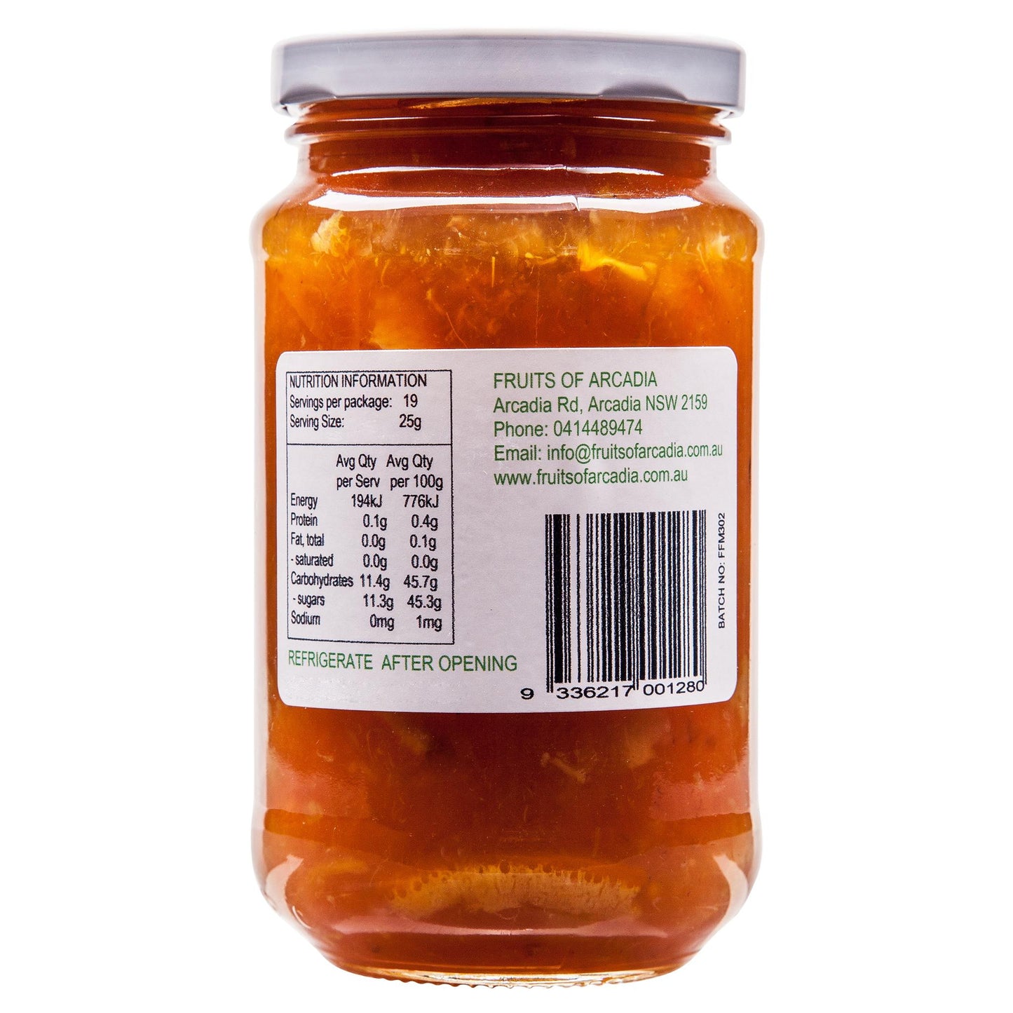 Fruit Arcadia 4 Fruit Jam 475g , Grocery-Condiments - HFM, Harris Farm Markets
- 2