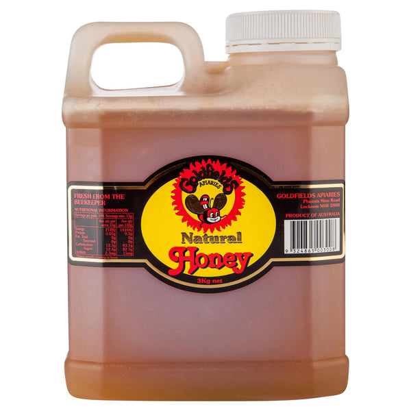 Goldfield Honey 3kg , Grocery-Spreads - HFM, Harris Farm Markets
 - 2