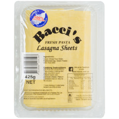 Baccis Fresh Pasta Lasagna Sheet | Harris Farm Online