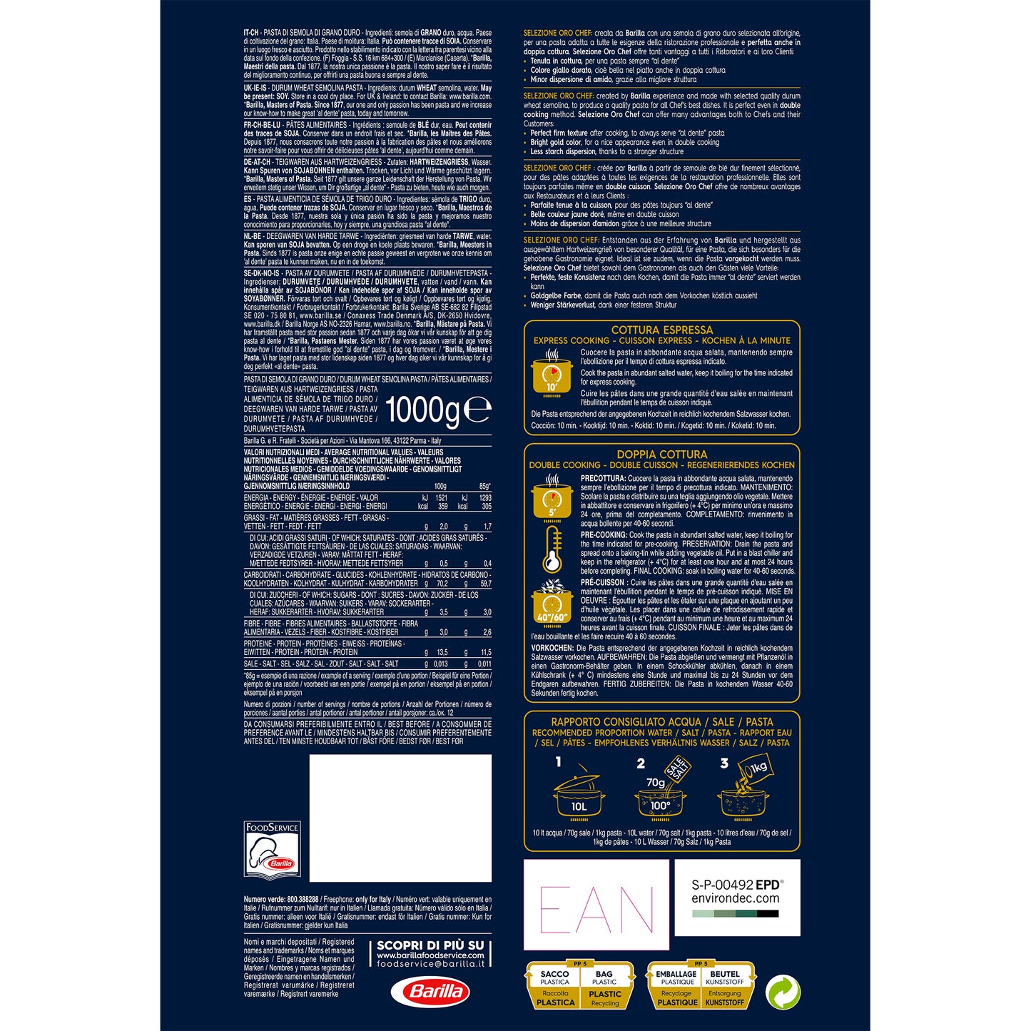 Barilla Penne Rigate | Harris Farm Online