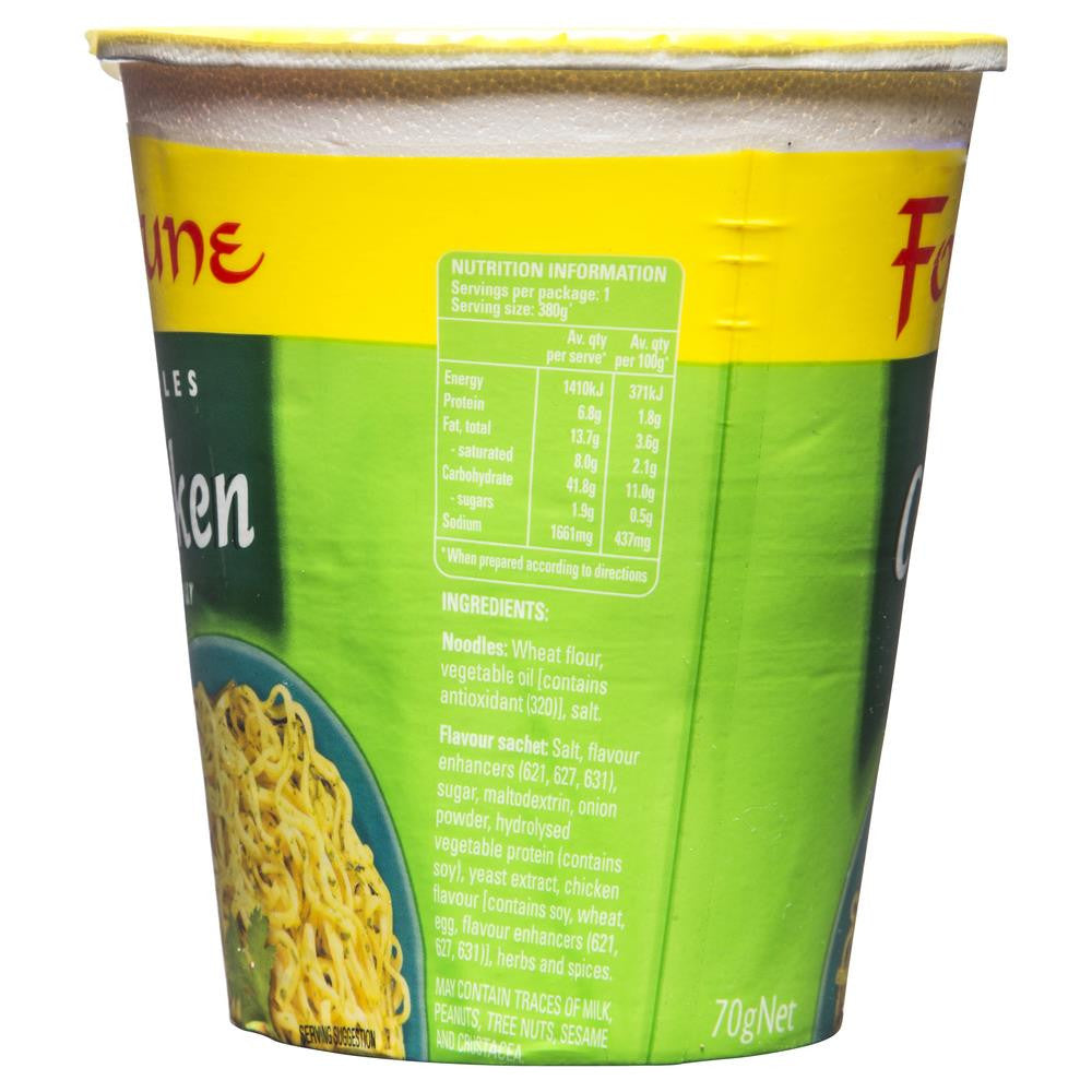 Fortune Chicken Noodles 70g , Grocery-Quinoa/Noodle - HFM, Harris Farm Markets
- 2