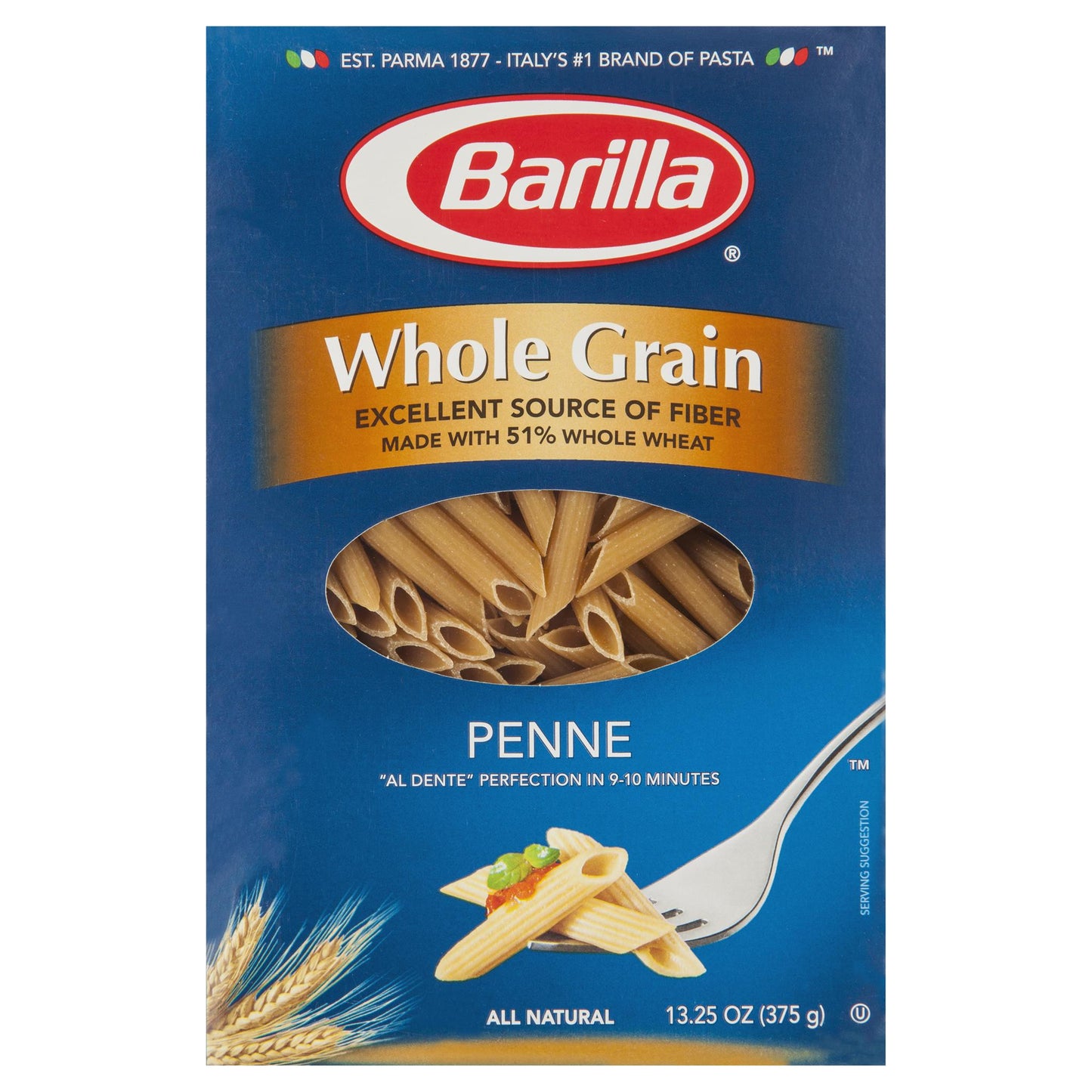 Barilla Wholemeal Penne 375g , Grocery-Pasta - HFM, Harris Farm Markets
- 1