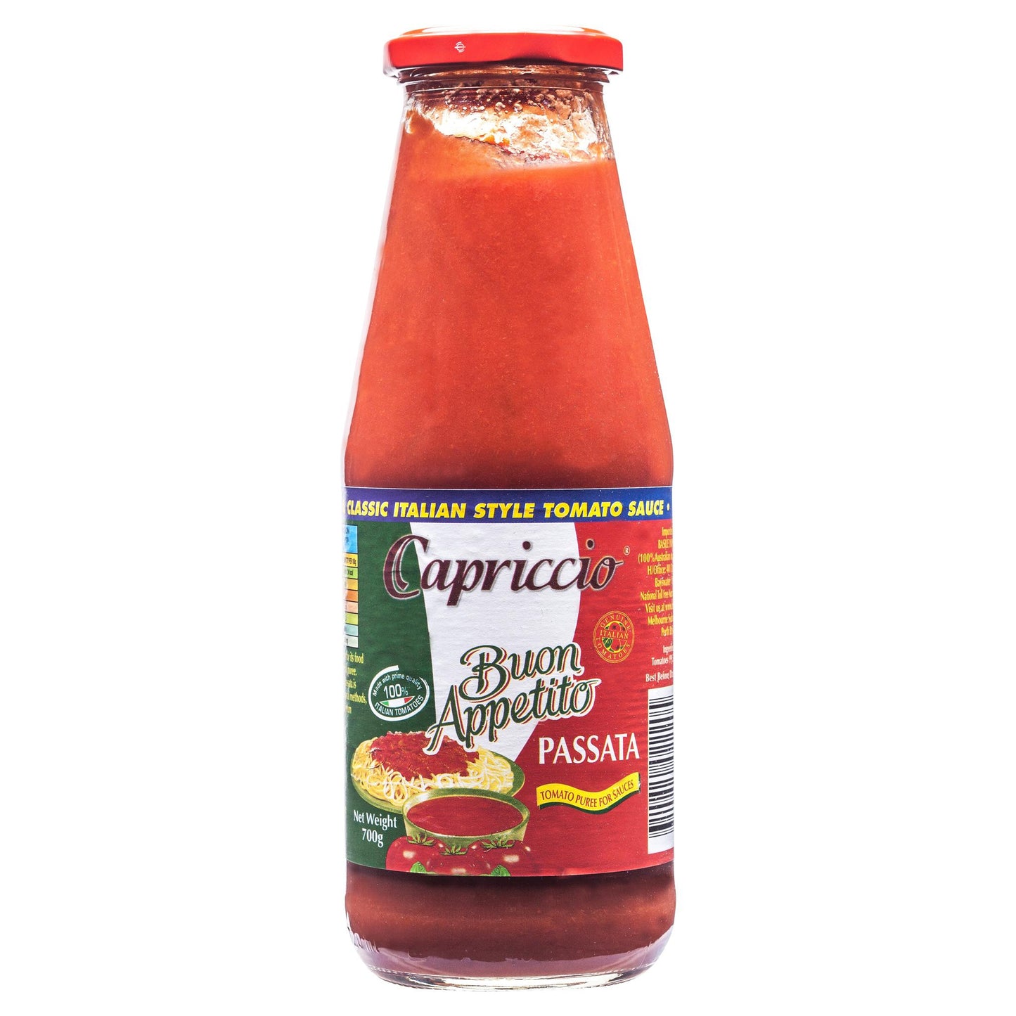 Capriccio Passata 700g , Grocery-Can Veg - HFM, Harris Farm Markets
- 1