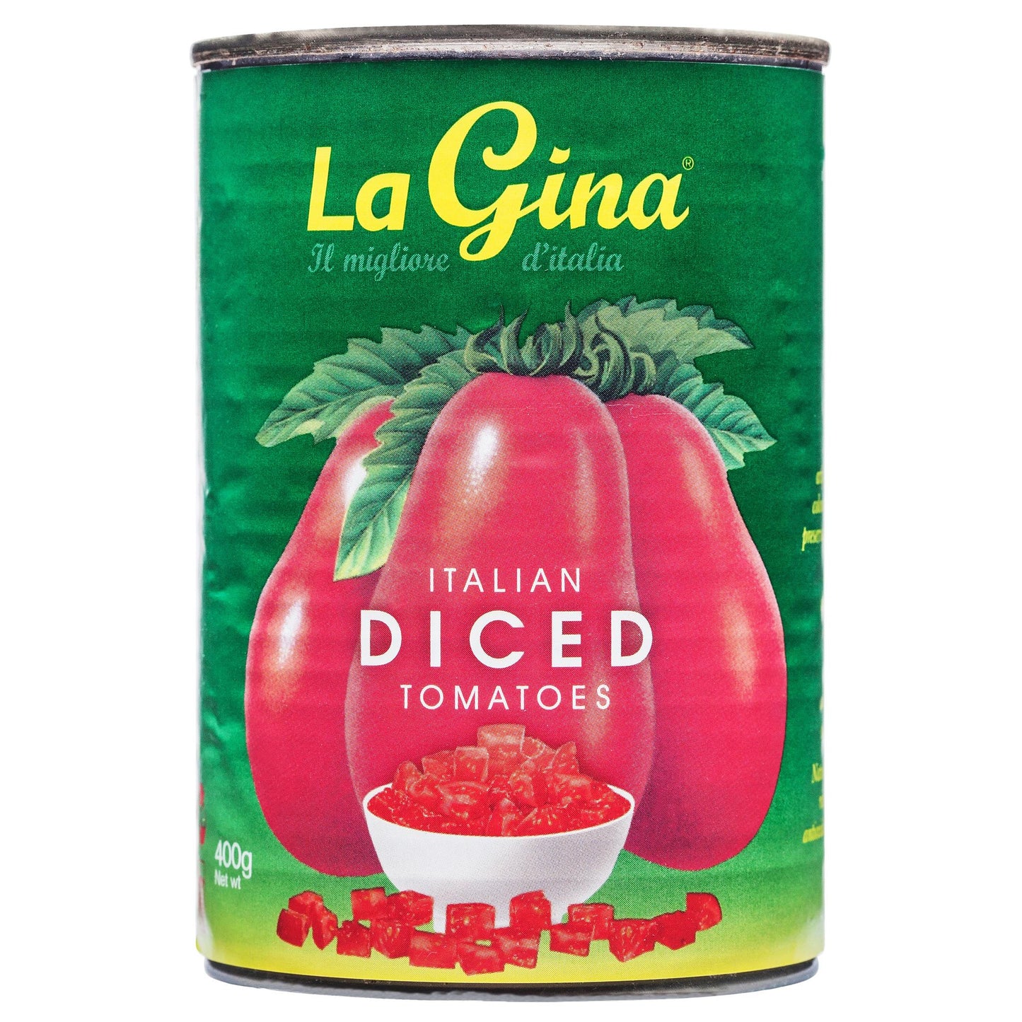 La Gina Diced Tomatoes 400g , Grocery-Can Veg - HFM, Harris Farm Markets
- 1
