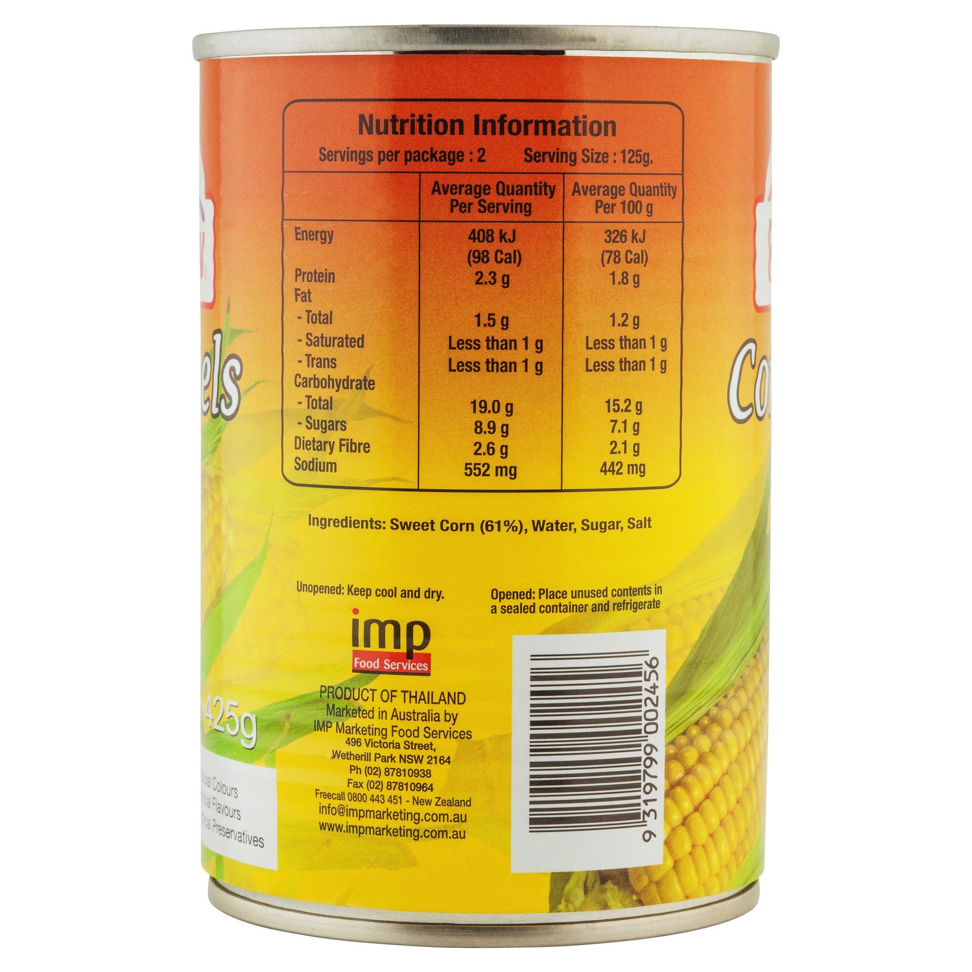 Rainbow Corn Kernels 425g , Grocery-Condiments - HFM, Harris Farm Markets
 - 2