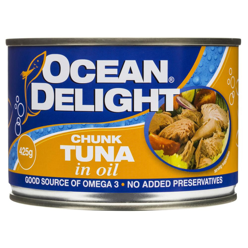 Ocean Delight Chunk Tuna Oil 425g , Grocery-Can or Jar - HFM, Harris Farm Markets
 - 1