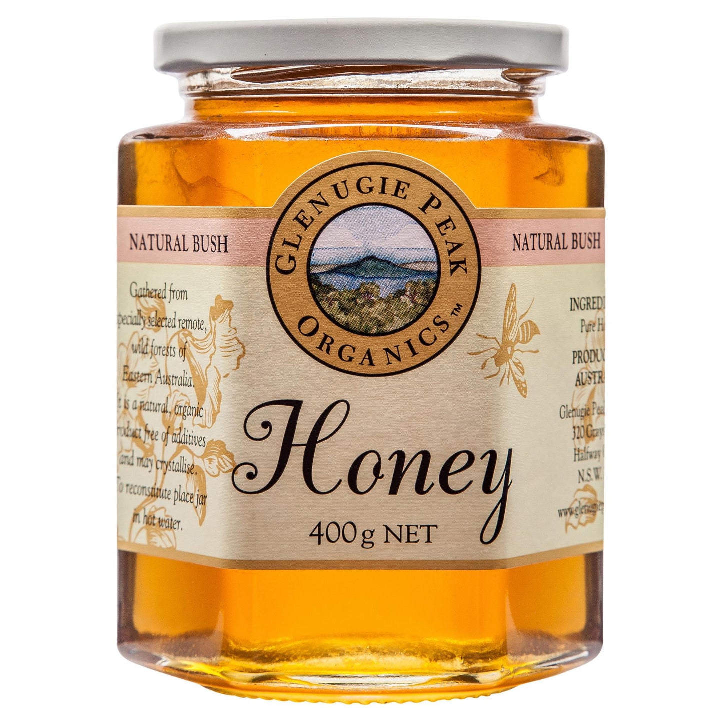 Glenugie Bush Honey 400g , Grocery-Condiments - HFM, Harris Farm Markets
- 1