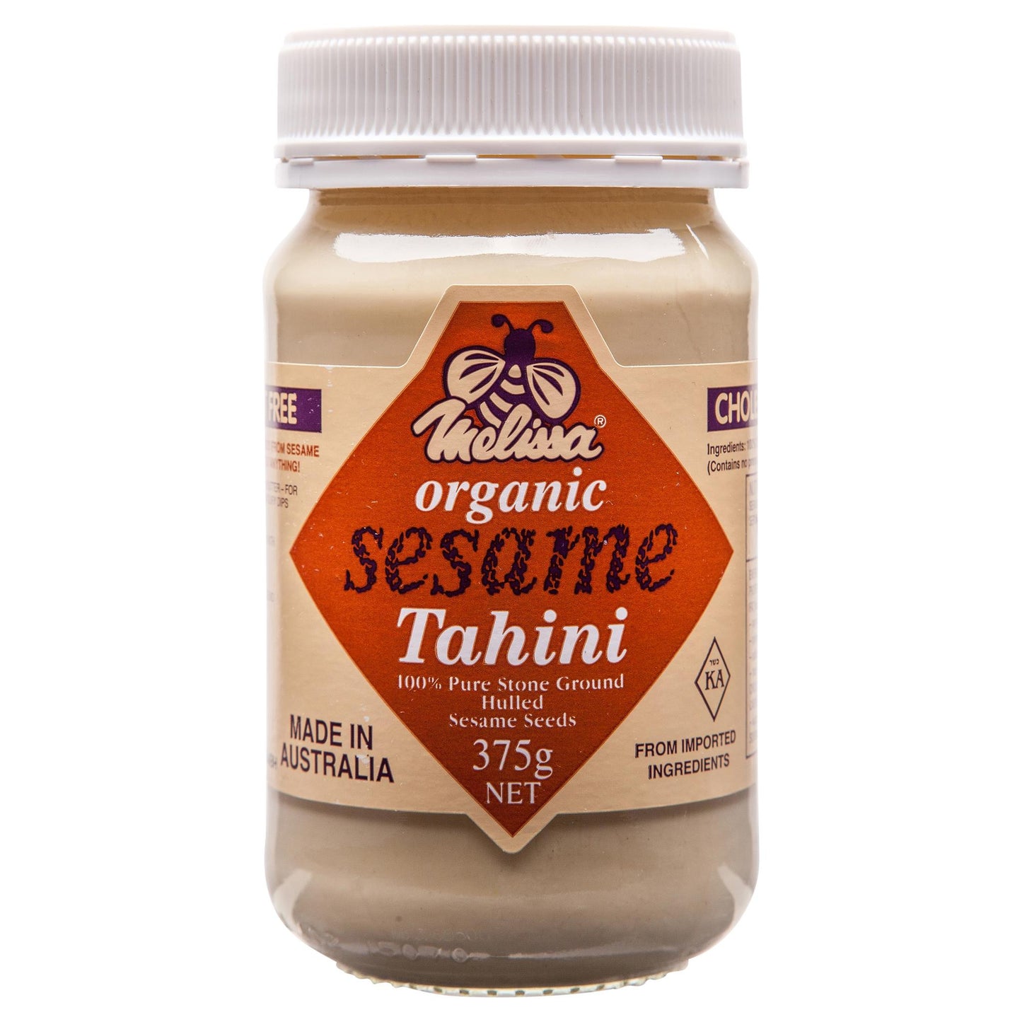Melissa Tahini Organic 375g , Grocery-Spreads - HFM, Harris Farm Markets
- 1