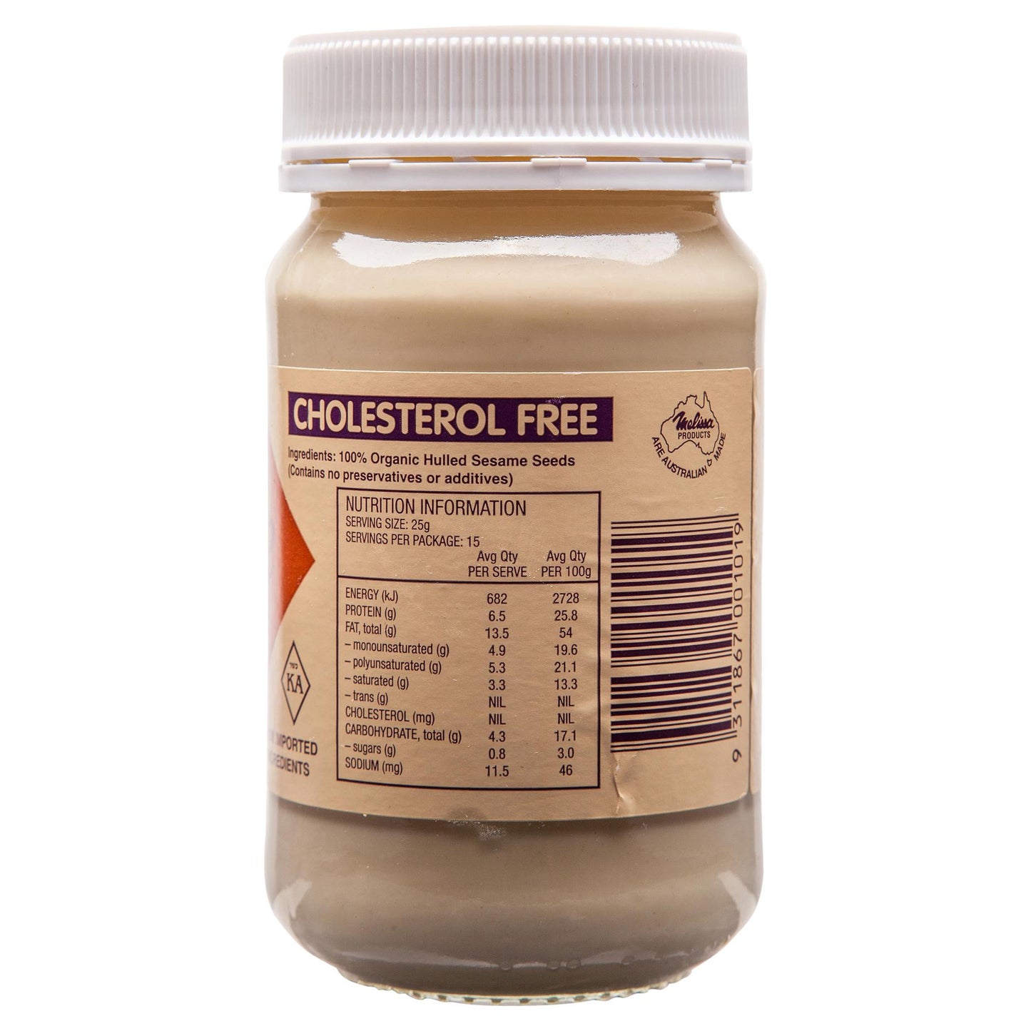 Melissa Tahini Organic 375g , Grocery-Spreads - HFM, Harris Farm Markets
- 2