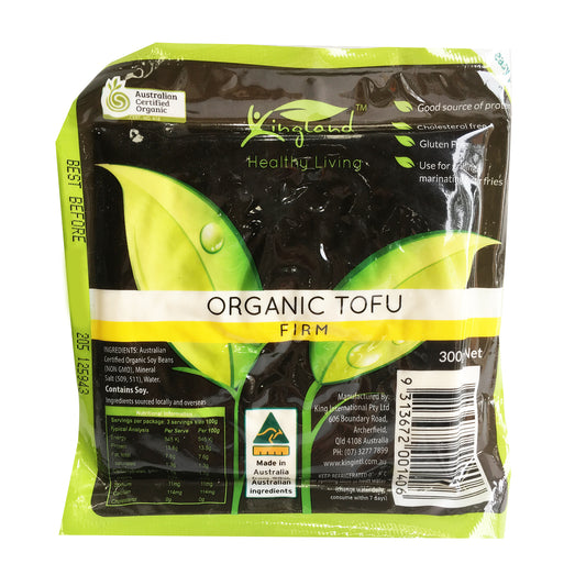 King Land - Organic Tofu - Firm (300g)