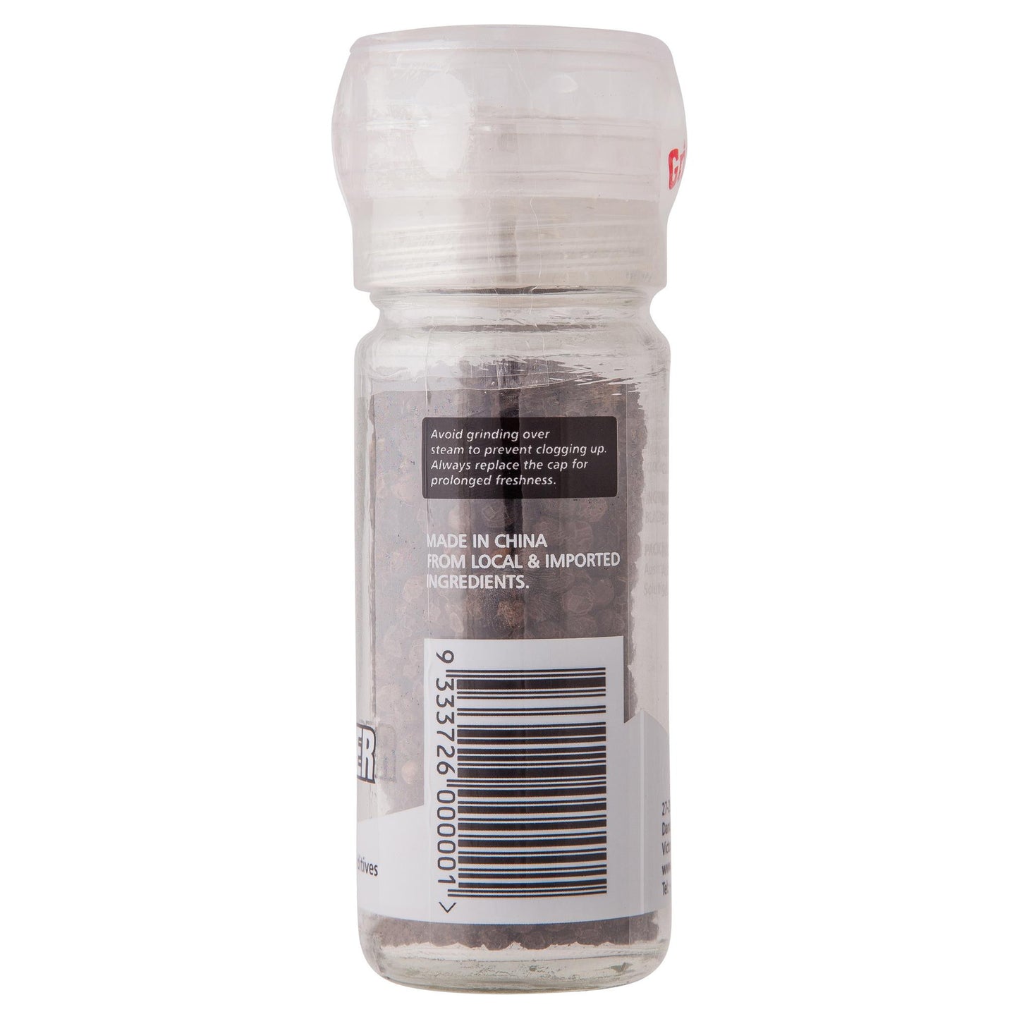 G Grinder Black Pepper 50g , Grocery-Cooking - HFM,
- 2