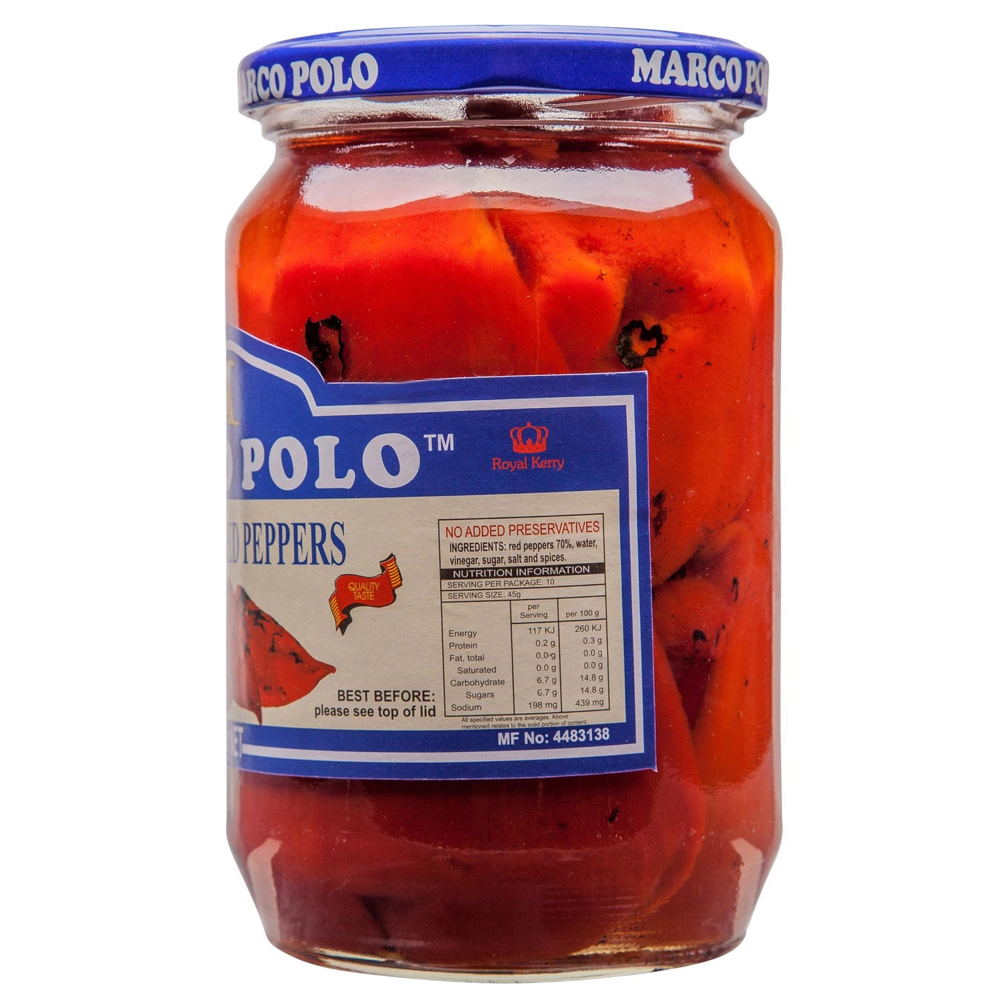Marco Antipasti Peppers Red Roasted 670g , Grocery-Condiments - HFM, Harris Farm Markets
- 2