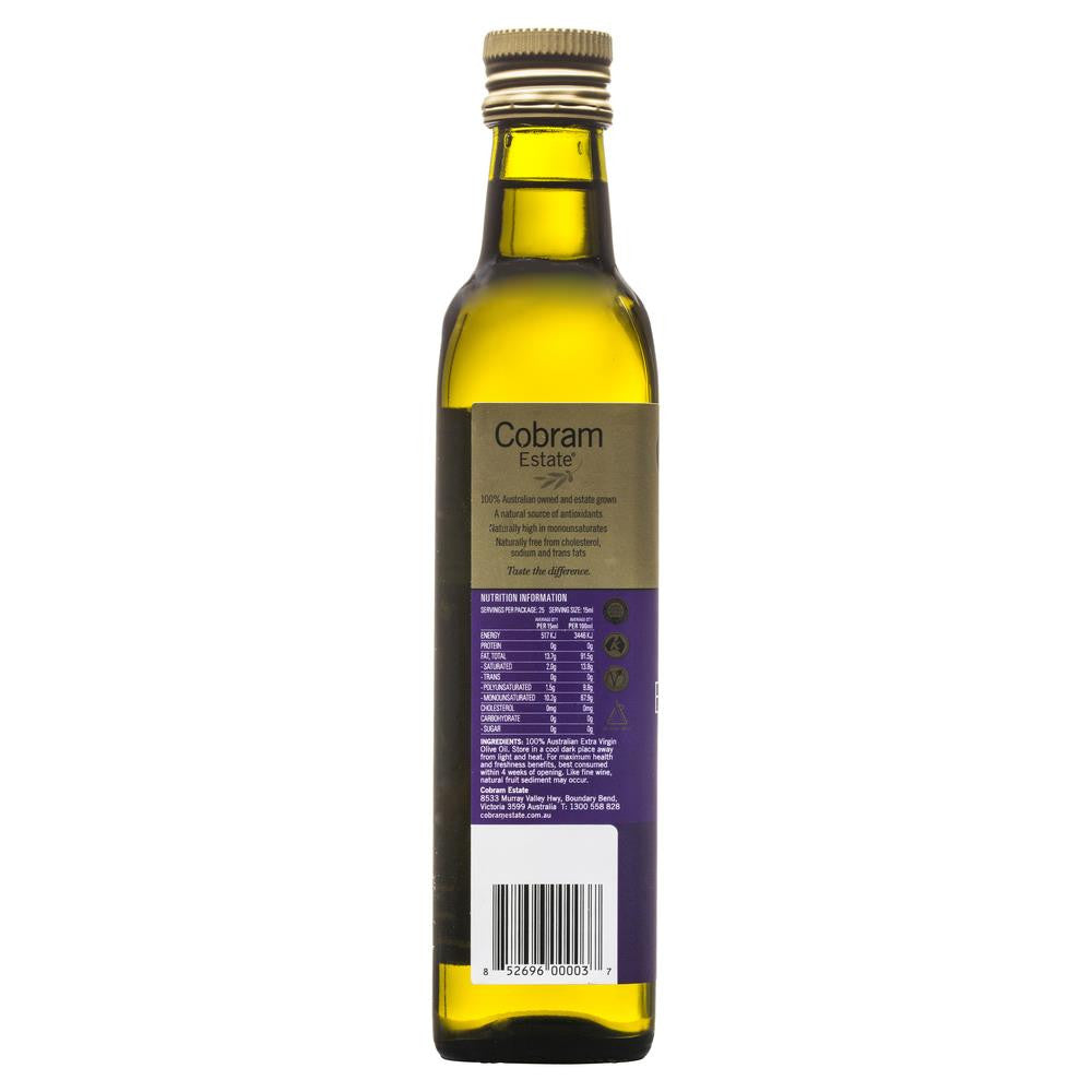 Cobram Estate Australian Extra Virgin Olive Oil 375ml , Grocery-Oils - HFM, Harris Farm Markets
- 2