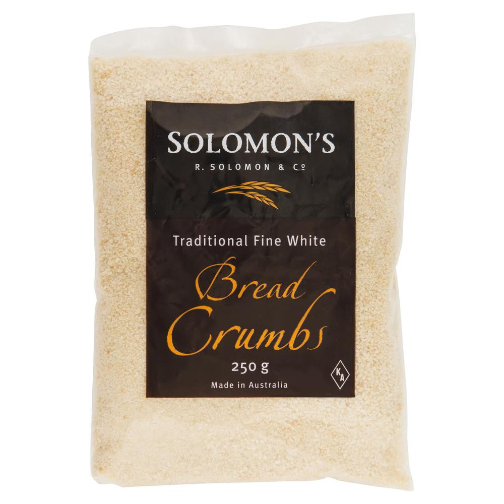 Soloman's Traditional Fine White Bread Crumbs 250g , Z-Bakery - HFM, Harris Farm Markets
- 1