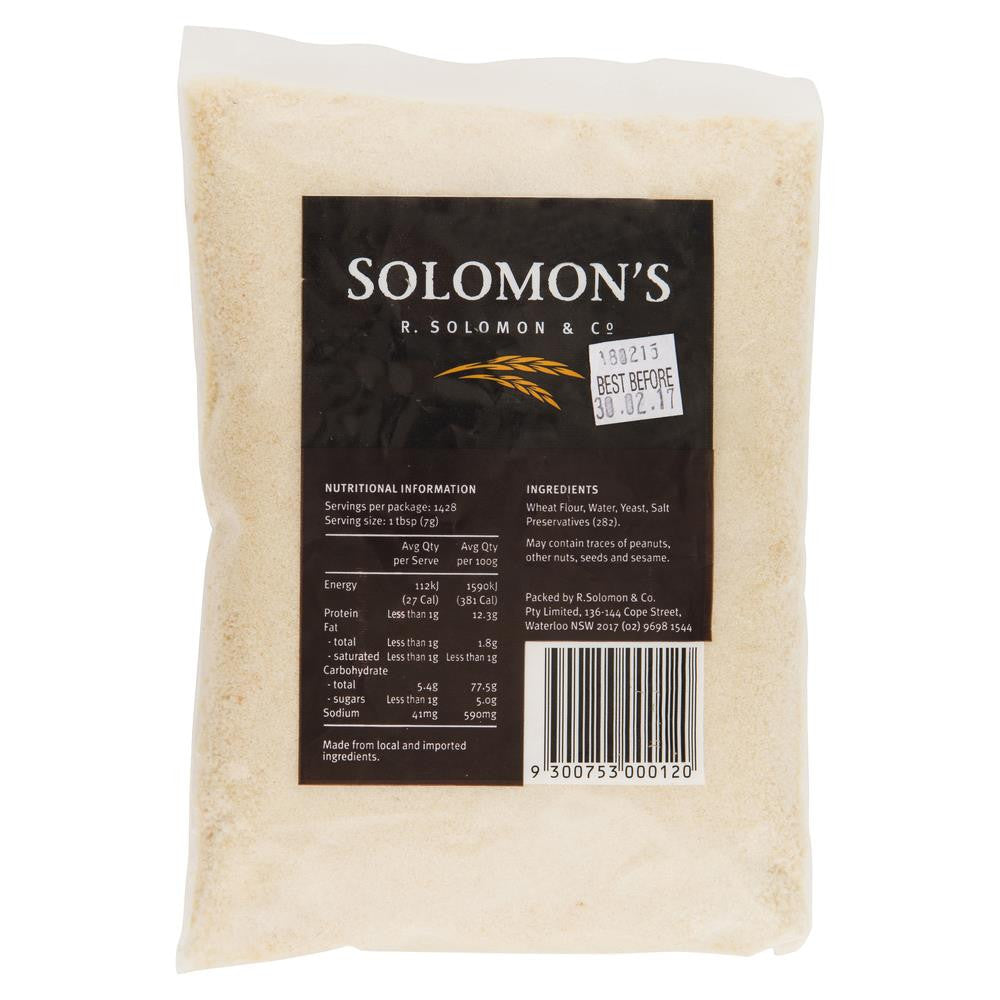 Soloman's Traditional Fine White Bread Crumbs 250g , Z-Bakery - HFM, Harris Farm Markets
- 2
