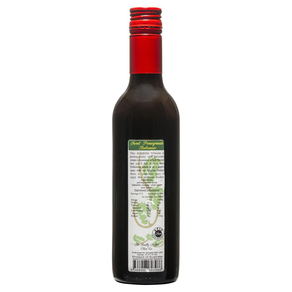 Really Stuffed Olive Co Sweet Pomegranate Balsamic 375ml , Grocery-Oils - HFM, Harris Farm Markets
- 2