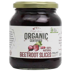 Chefs Choice Organic Beetroot Sliced 340g