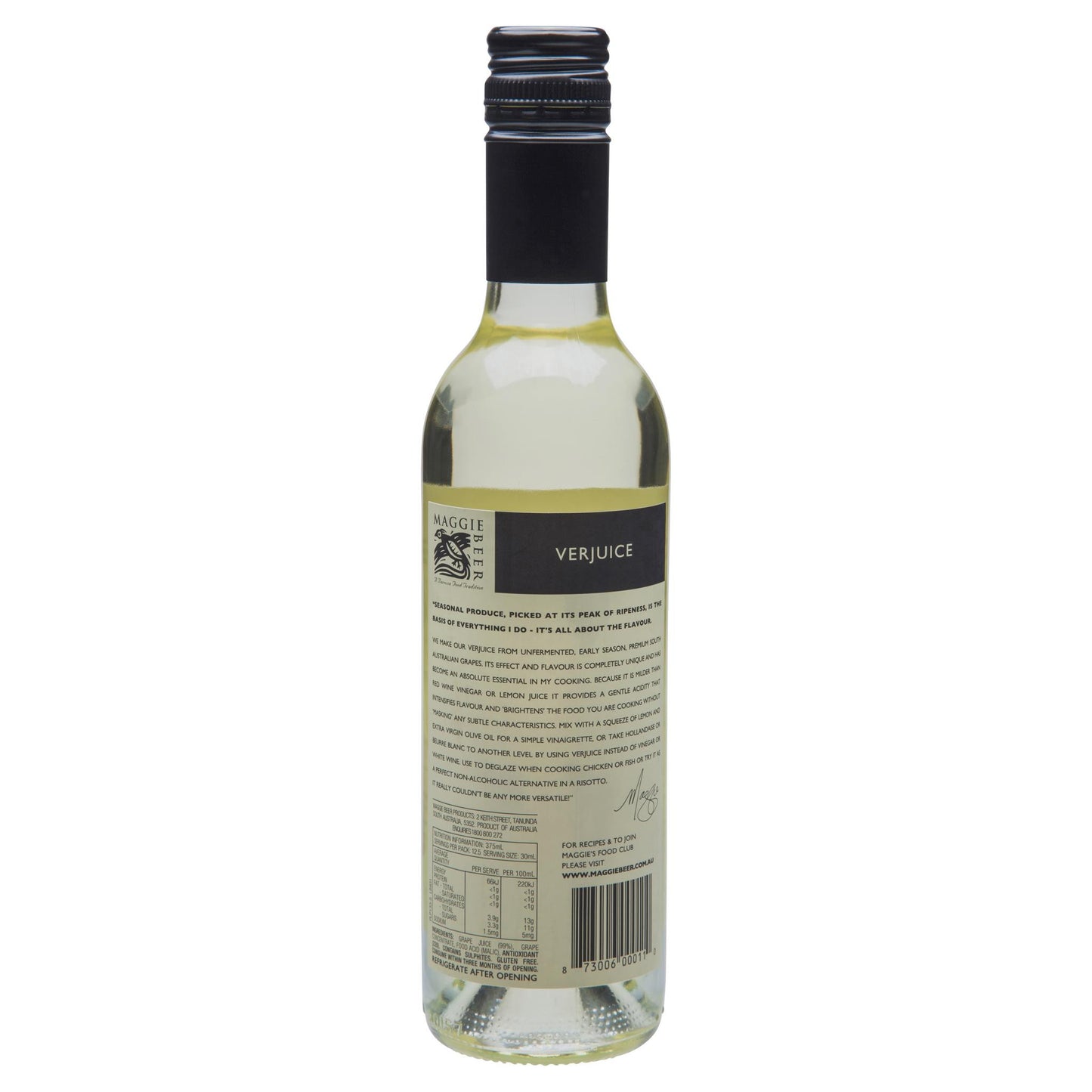 Maggie Beer Verjuice 375ml , Grocery-Oils - HFM, Harris Farm Markets
- 2