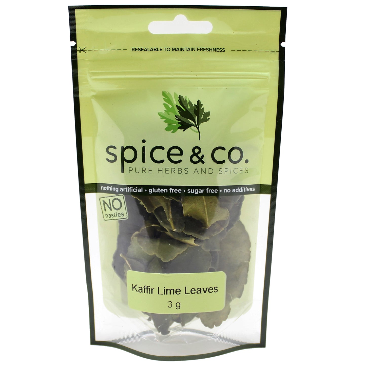 Spice and Co Kaffir Lime Leaves 3g | Harris Farm Markets Online