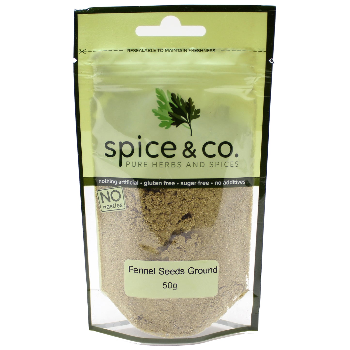Spice and Co Fennel Seeds Ground 50g | Harris Farm Markets Online