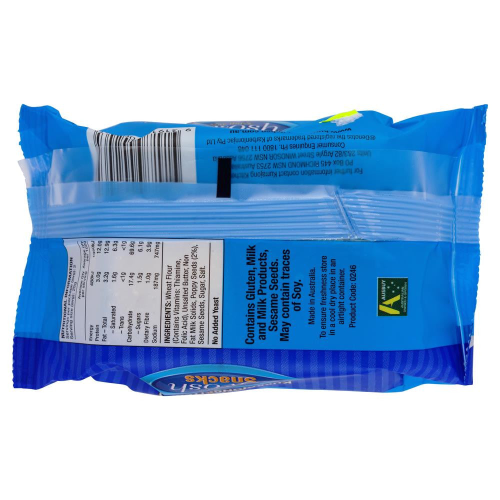 Kurrajong Lavosh Poppy 50g , Grocery-Crackers - HFM, Harris Farm Markets
- 2