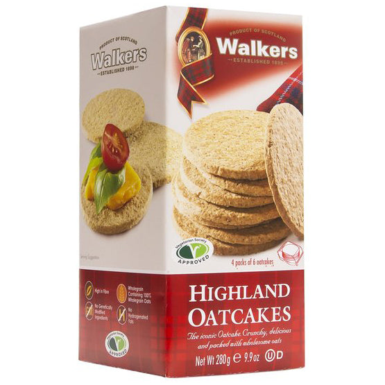 Walkers Highland Oatcakes x24 280g