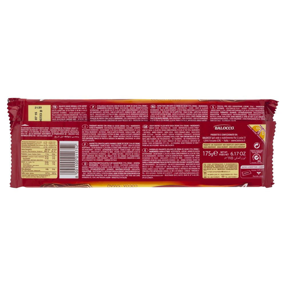 Balocco Wafers Crema Cacao 175g , Grocery-Biscuits - HFM, Harris Farm Markets
- 2