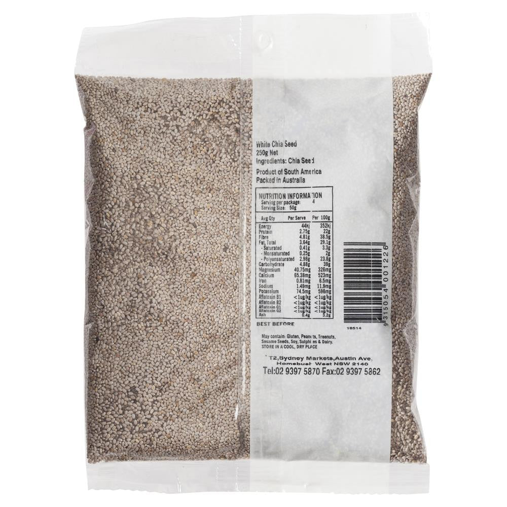 Market Grocer White Chia Seed 250g , Grocery-Nuts - HFM, Harris Farm Markets
- 2