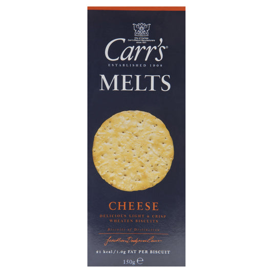 Carrs Melts Cheese 150g , Grocery-Biscuits - HFM, Harris Farm Markets
 - 1