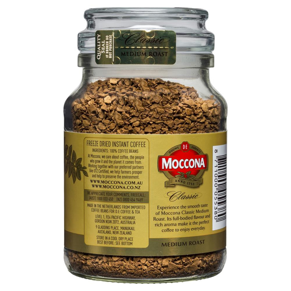 Moccona Classic Medium Roast 100g , Grocery-Can or Jar - HFM, Harris Farm Markets
 - 2