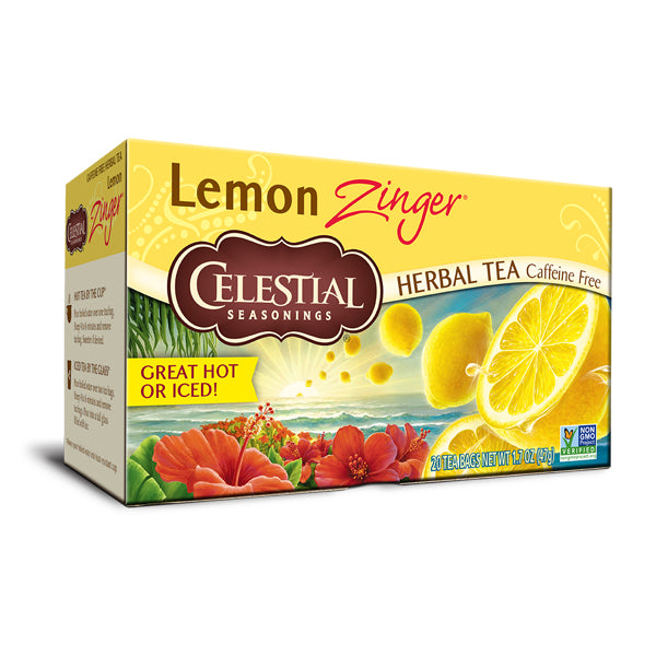Celestial - Herbal Tea - Lemon Zinger (20 teabags, 47g)
