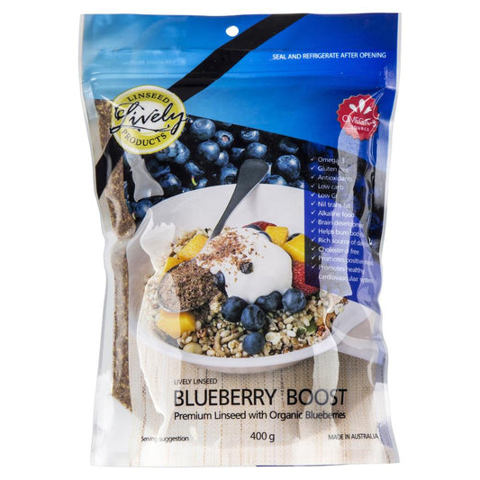 Lively Blueberry Boost 400g , Grocery-Breakfast - HFM, Harris Farm Markets
 - 1