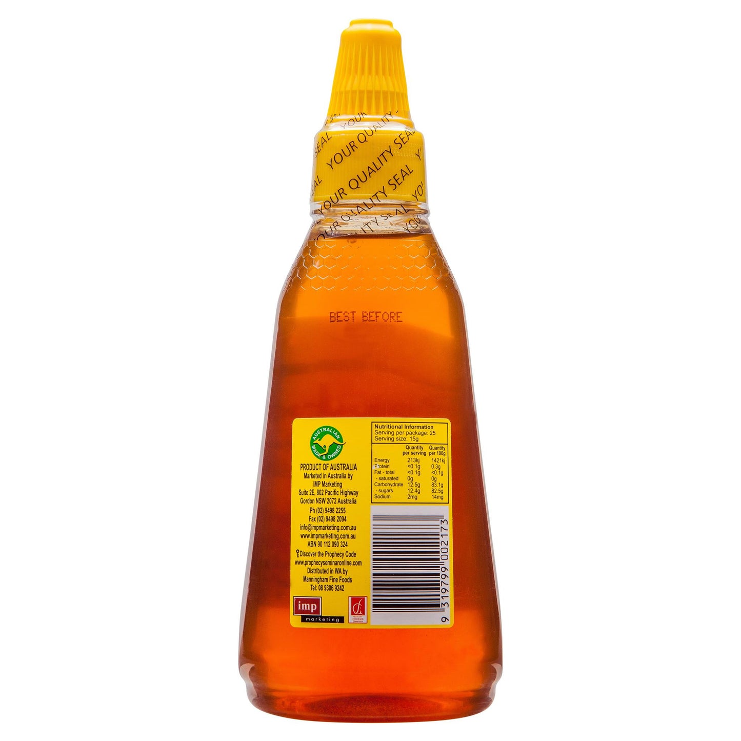 Rainbow Squeeze Honey 375g , Grocery-Spreads - HFM, Harris Farm Markets
- 2