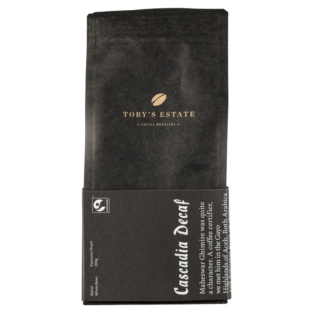 Tobys Estate Cascadia Decaf 200g , Grocery-Coffee - HFM, Harris Farm Markets
- 1