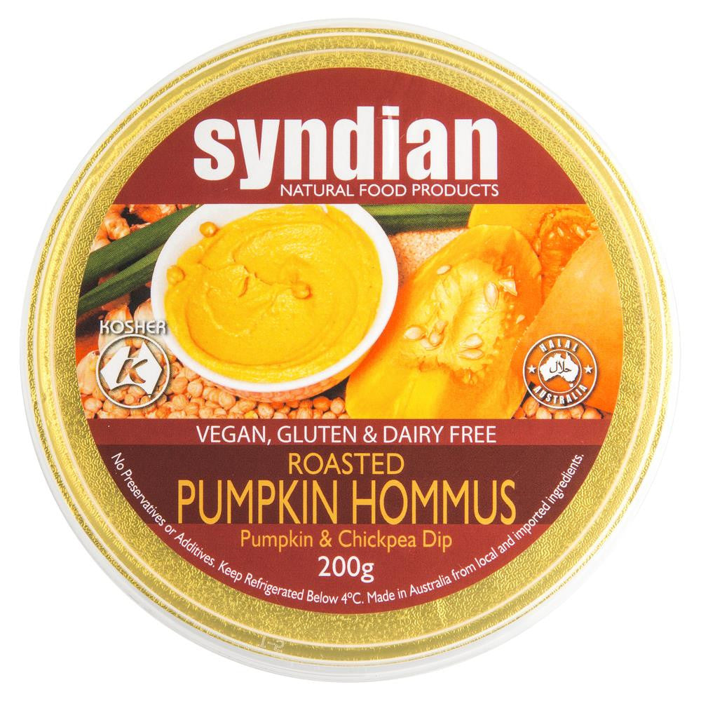 Syndian Roasted Pumpkin Hommus 200g , Frdg1-Antipasti - HFM, Harris Farm Markets
 - 1